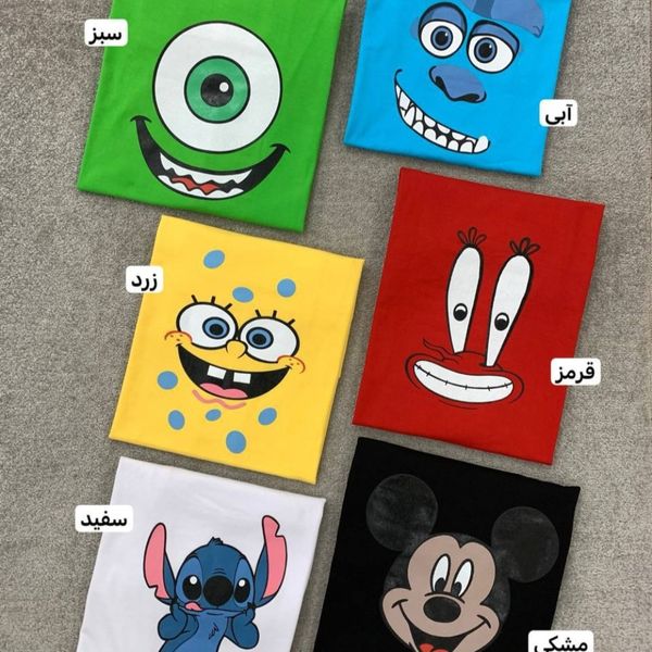 تیشرت لانگ انیمیشن