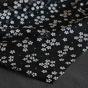 پارچه تور ارگانزا گل گچی 1138