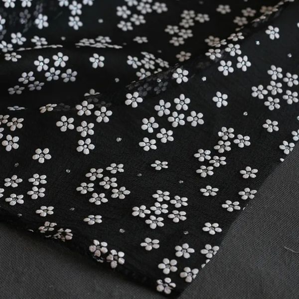 پارچه تور ارگانزا گل گچی