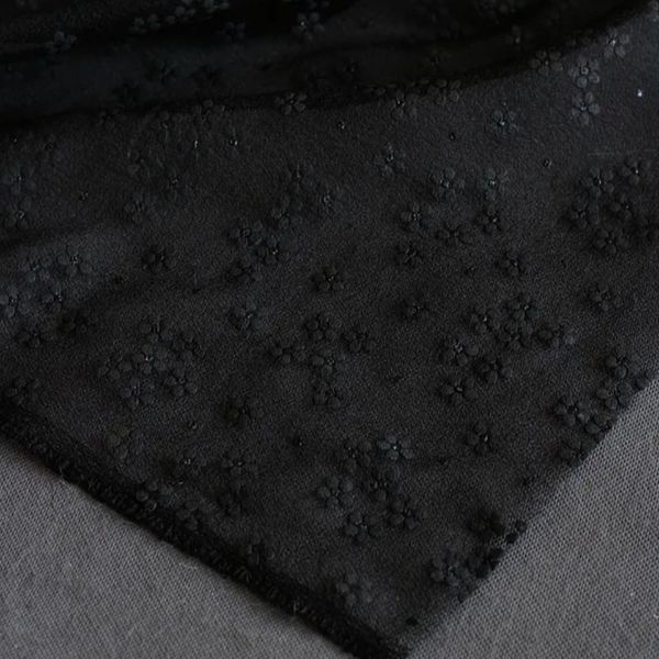 پارچه تور ارگانزا گل گچی