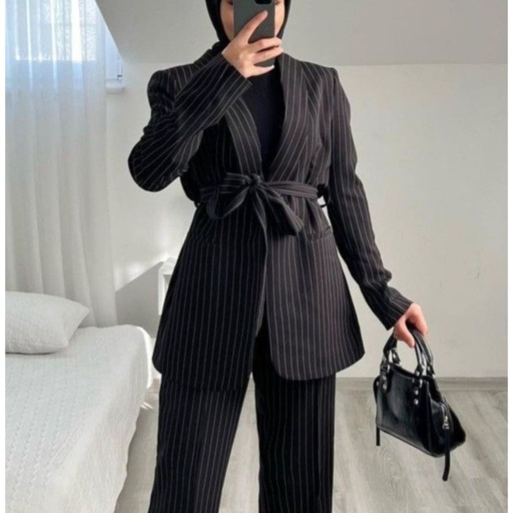 خرید اینترنتی کت و شلوار زنانه دیپلمات ریز آرشال