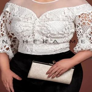 خرید اینترنتی قیمت پارچه گیپور نخ ( قلاب بافی )