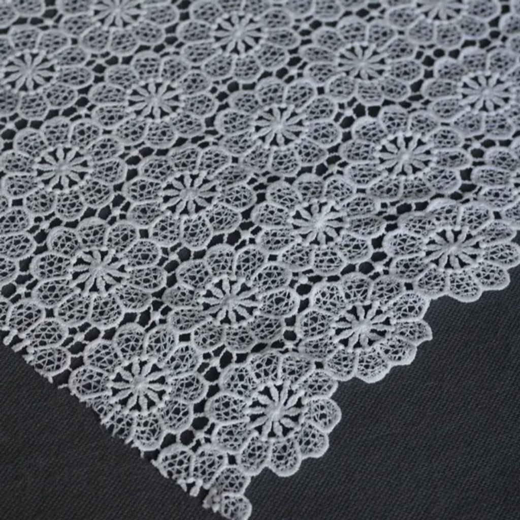 مشخصات پارچه گیپور نخ ( قلاب بافی )