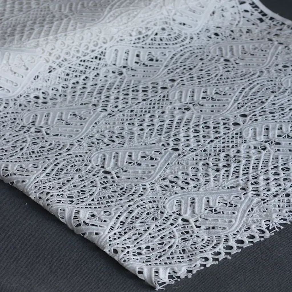 خرید اینترنتی قیمت پارچه گیپور نخ ( قلاب بافی )