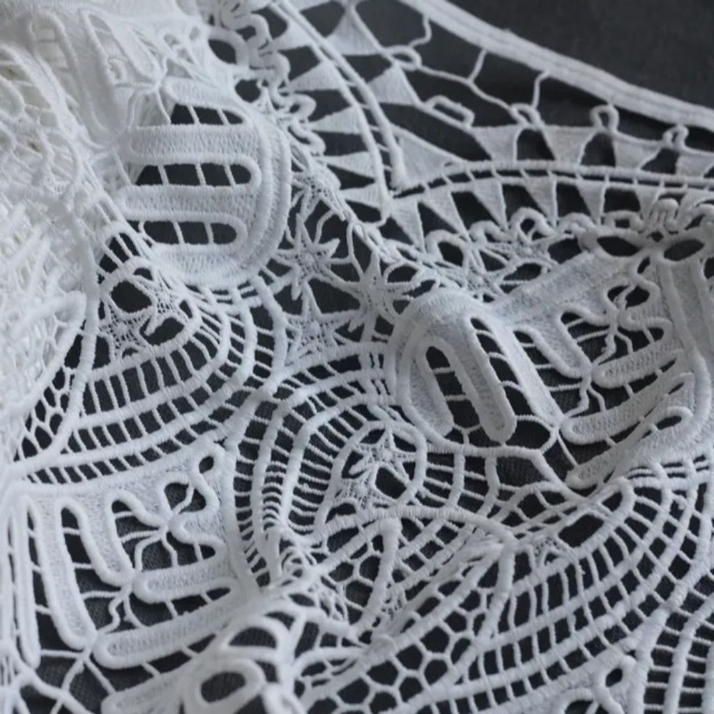 خرید انلاین پارچه گیپور نخ ( قلاب بافی )