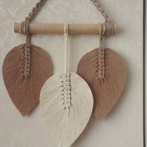 جاکلیدی مکرومه بافی سه برگ