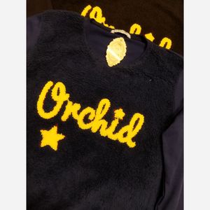 بلوز آستین بلند جلو خز دخترانه bl44u