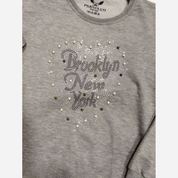 بلوز آستین بلند دخترانه bl6ry