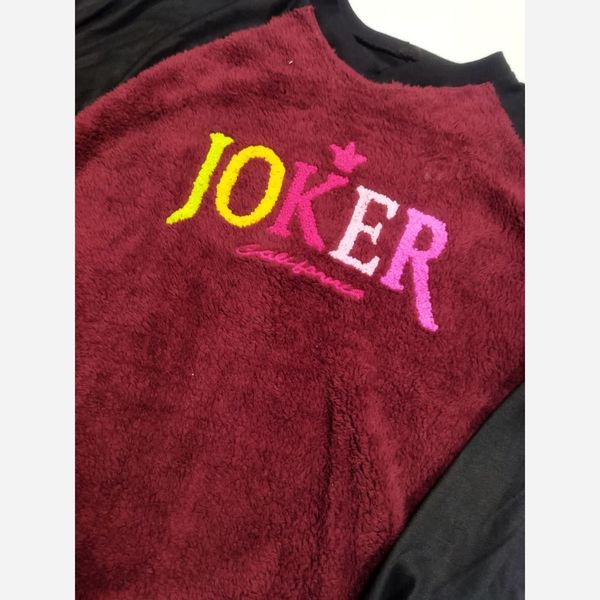 بلوز آستین بلند جلو خز زنانه blz4r