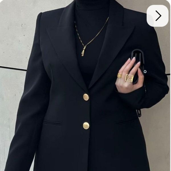 کت تک مشکی زنانه مروا