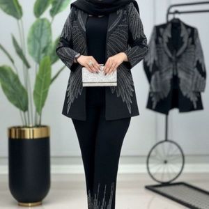 ست کت شلوار مجلسی طاووس نورا