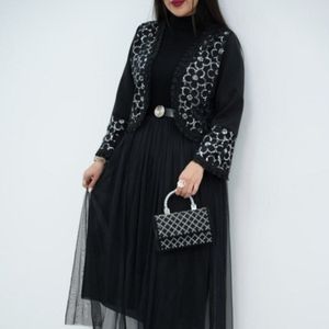 خرید انلاین کت و دامن ست سه تیکه سوده