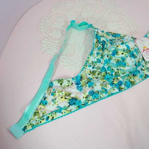 سوتین گیپورکشی رنگی داخل نخی بدون فنر برندشمیم ارسال رایگان