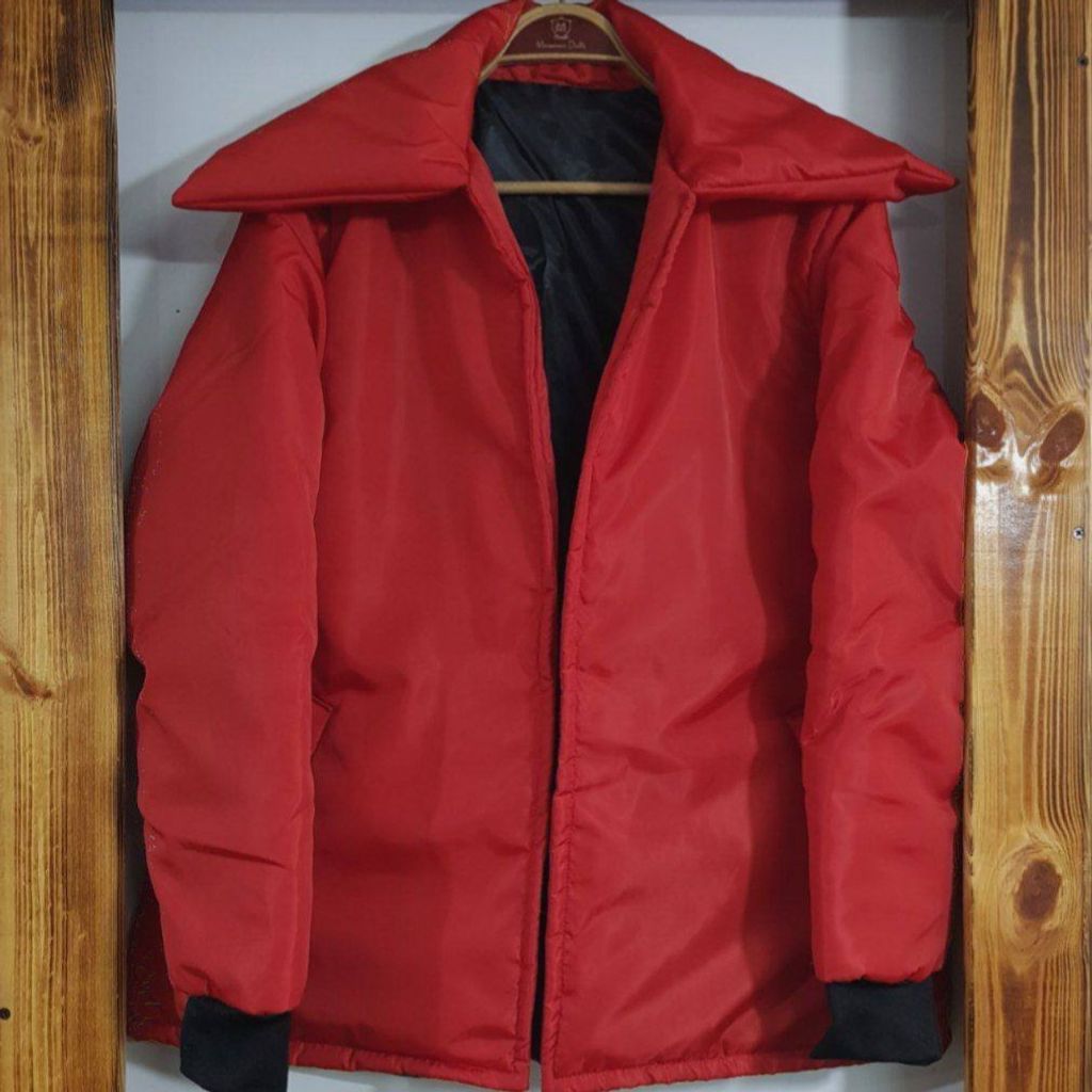 خرید انلاین کاپشن یقه پهن یلدایی