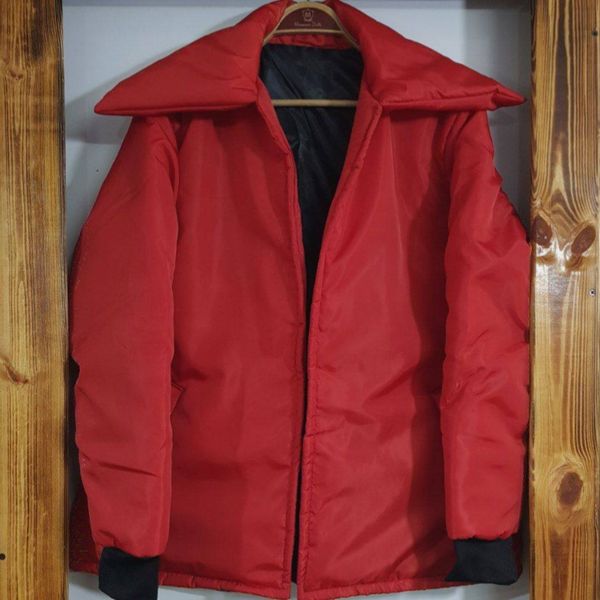 کاپشن یقه پهن یلدایی