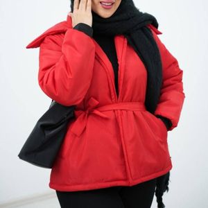 کاپشن یقه پهن یلدایی