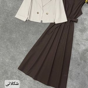 خرید انلاین کت و سارافون ست دوتیکه آسو