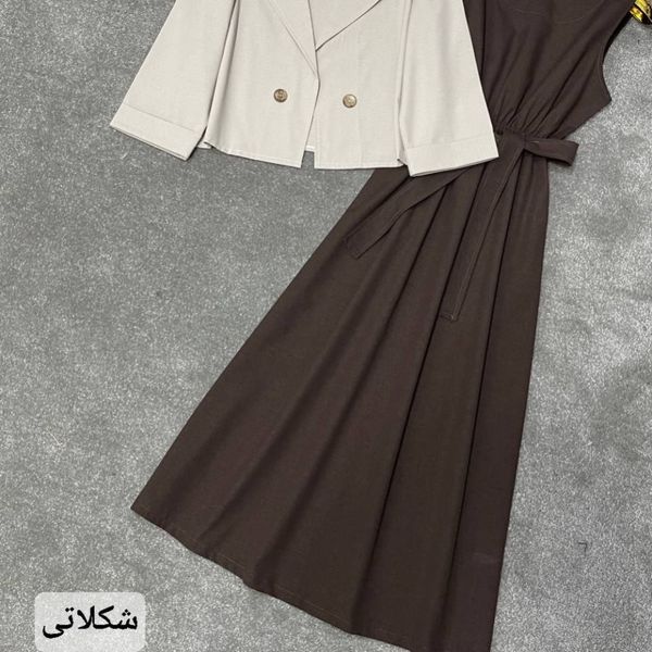 کت و سارافون ست دوتیکه آسو