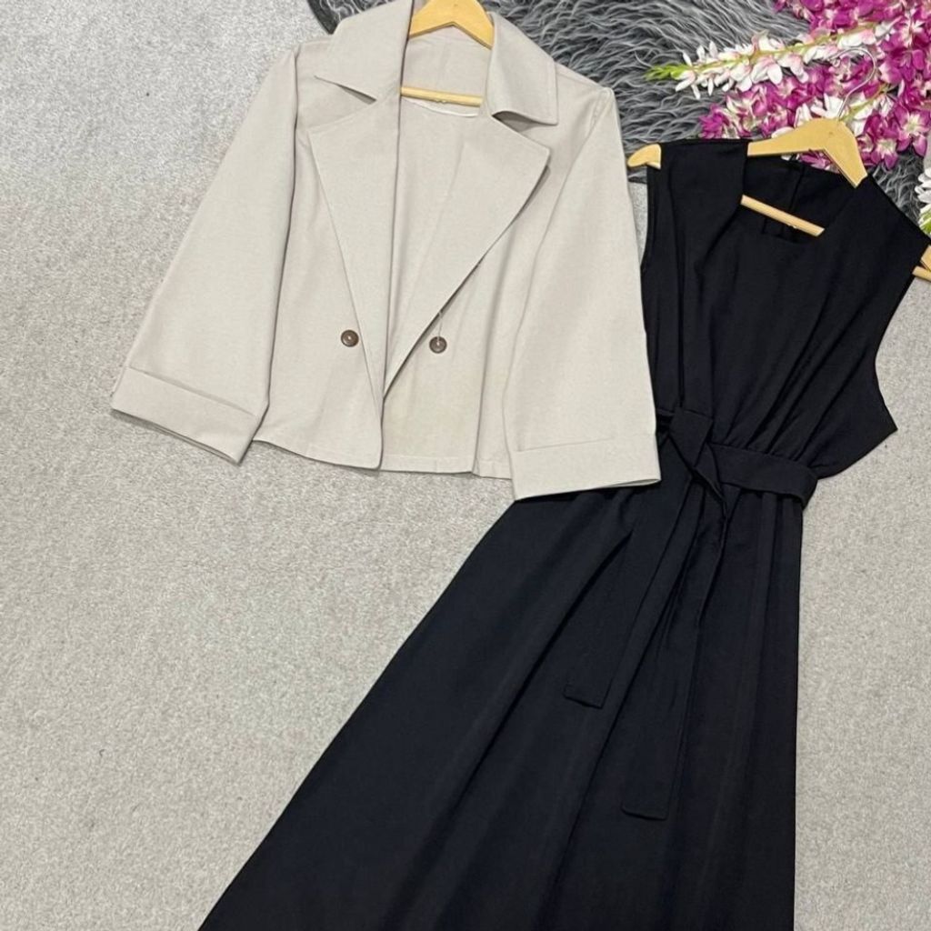 قیمت کت و سارافون ست دوتیکه آسو