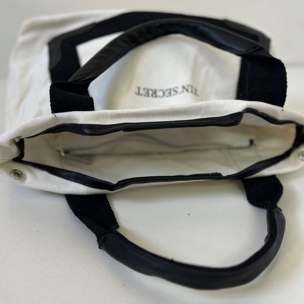 کیف کتان رنگ سفید/ تتبگ کتان