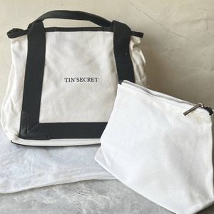 کیف کتان رنگ سفید