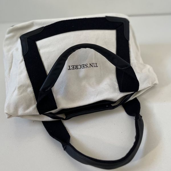 کیف کتان رنگ سفید/ تتبگ کتان