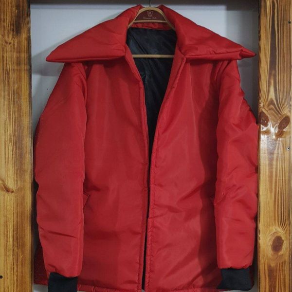 کاپشن یقه پهن