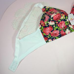 مشخصات سوتین زنانه کتان دولایه برند شمیم ارسال رایگان