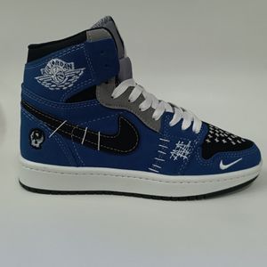 قیمت کتونی مردانه نایک جردن وودو ساقدار آبی کیفیت بالا