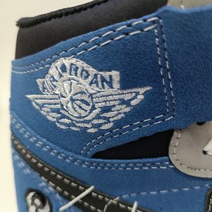 مشخصات کتونی مردانه نایک جردن وودو ساقدار آبی کیفیت بالا