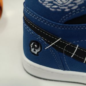 خرید آنلاین کتونی مردانه نایک جردن وودو ساقدار آبی کیفیت بالا