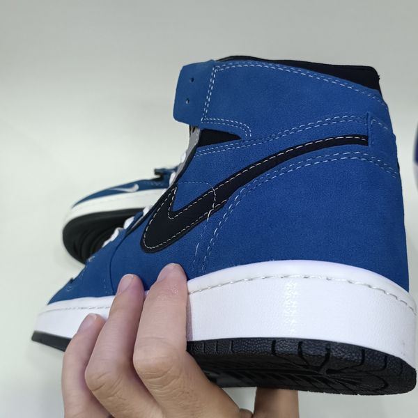 کتونی مردانه نایک جردن وودو ساقدار آبی کیفیت بالا