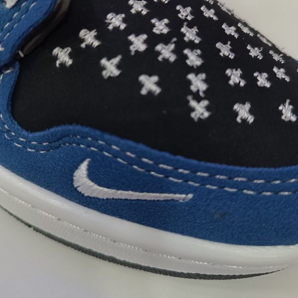 کتونی مردانه نایک جردن وودو ساقدار آبی کیفیت بالا