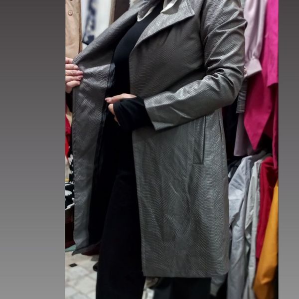 پالتو چرم دست دوم تمیز