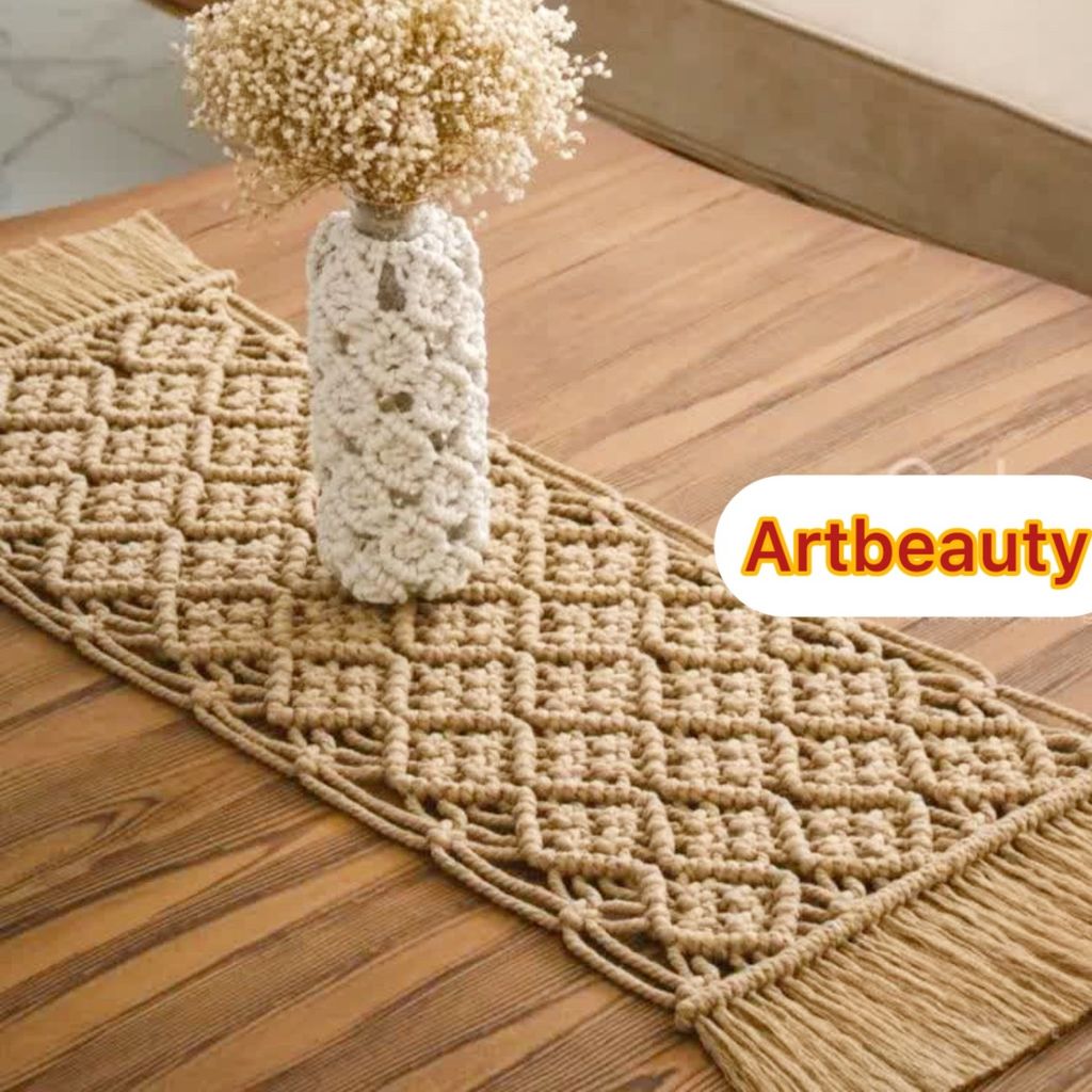 خرید اینترنتی رومیزی مکرومه بافی یلدایی