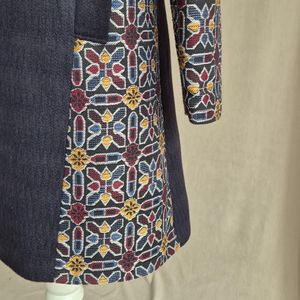 فروش اینترنتی پالتو زنانه سرمه ای