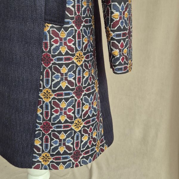 پالتو زنانه سرمه ای