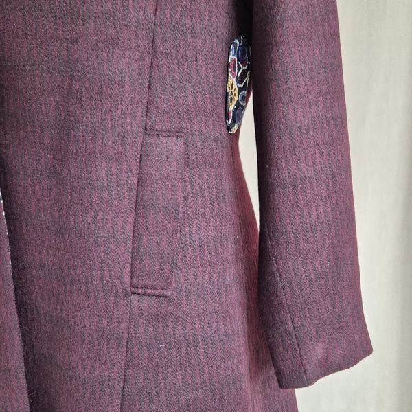 پالتو زنانه زرشکی