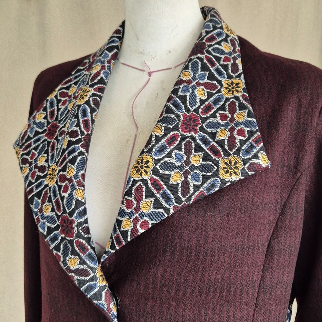 خرید آنلاین پالتو زنانه زرشکی