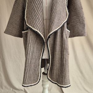 قیمت مانتو زنانه پارچه پشم پیلیسه قهوه ای شاین