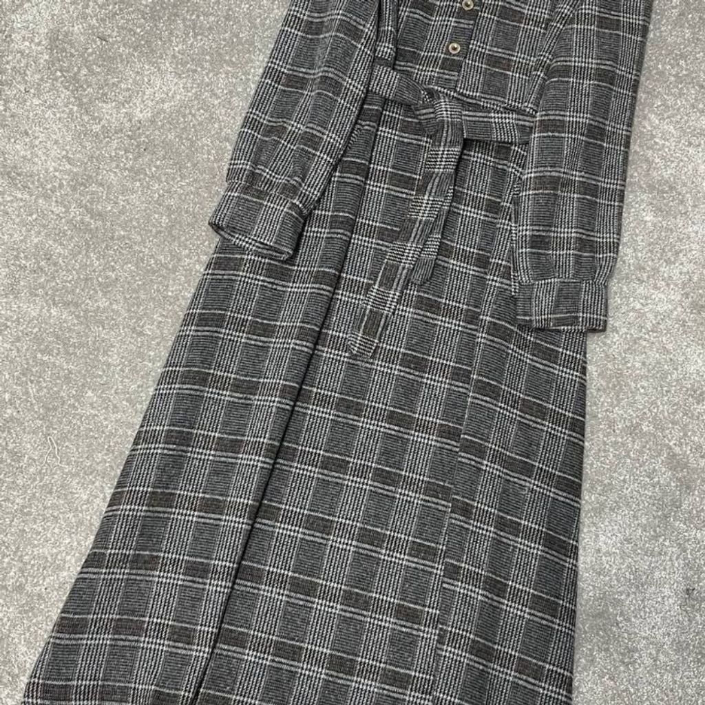 خرید اینترنتی کفتان بلند چهارخونه