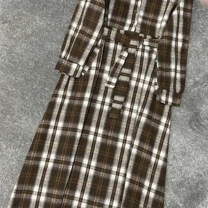 فروش اینترنتی کفتان بلند چهارخونه