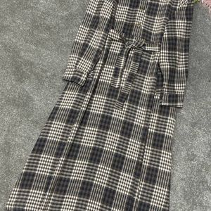 خرید آنلاین کفتان بلند چهارخونه