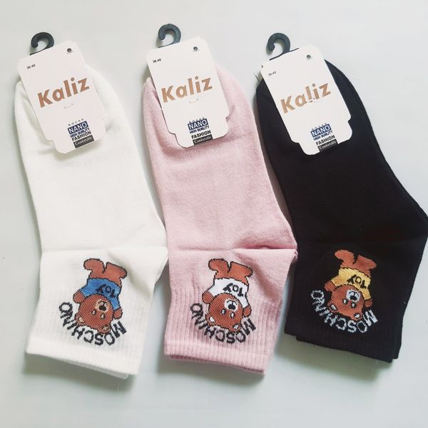 جوراب ساقدار زنانه و دخترانه طرح خرسی