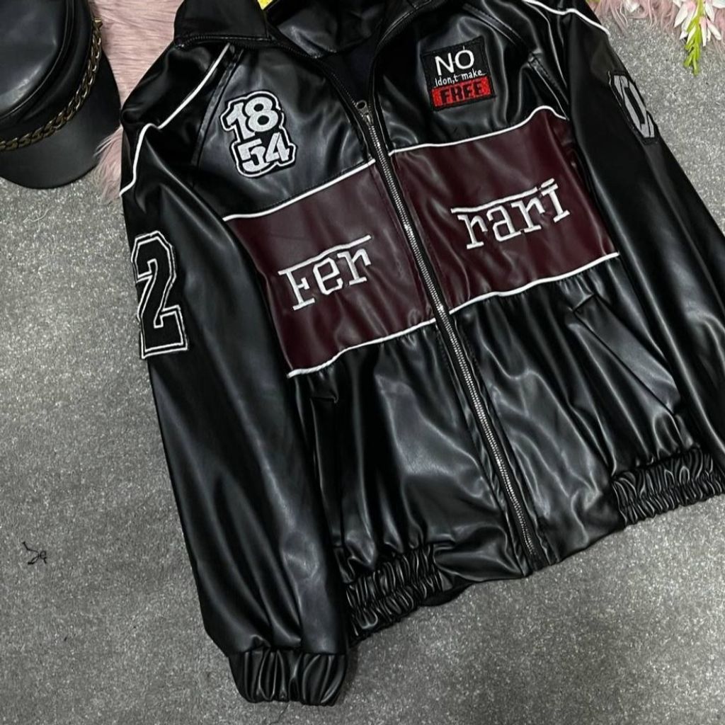 خرید انلاین بامبر چرم فراری