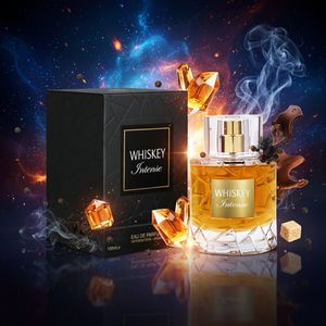 خرید آنلاین عطر اصل امارات رایحه ویسکی مردانه مدل ویسکی اینتنس فراگرنس ورد