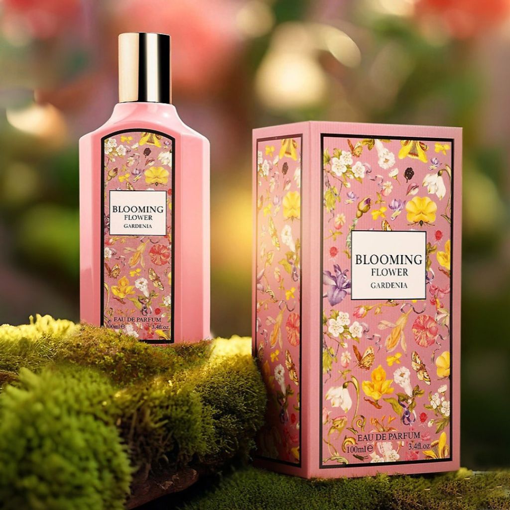 مشخصات عطر 2025 جدید و خوشبو گلی زنانه بلومینگ فلاور گاردنیا فراگرنس ورد - اصل