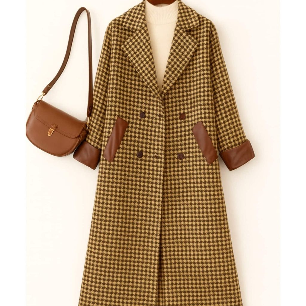 خرید اینترنتی پالتو بلند سپیدار آنا