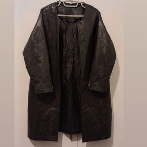 پالتو چرم پوست ماری