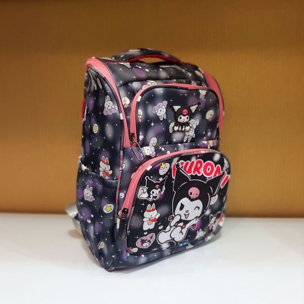 کوله پشتی کورومی صندوقی مدل انگلیسی Kuromi